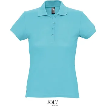 Dámské tričko Dámské piqué polo Passion atoll blue XL