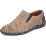 PÁNSKÉ POLOBOTKY RIEKER B2460-25 HNĚDÁ Barva: HNĚDÁ, Velikost: 45