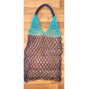 Síťovka - RUČNÍ VÝROBA - světle + tmavě modrá (síťovka světle + tmavě modrá)