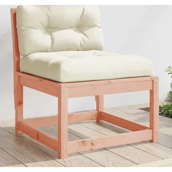 Zahradní nábytek vidaXL Zahradní pohovka s poduškami masivní borové dřevo [844690] Barva: Přírodní douglaska