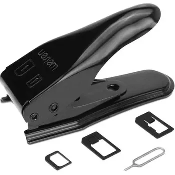 Náhradní díl pro mobilní telefon Sada duální řezačky na SIM karty, redukcí na SIM kartu a jehly