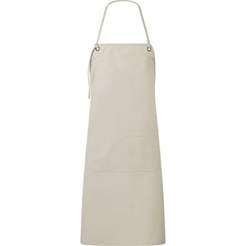 Pracovní zástěra Premier Workwear Gastro zástěra PR181 Natural (ca. Pantone 4755C) 72 x 86 cm