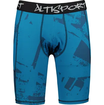 Dámské kalhoty Pánské sportovní legíny nad kolena premium ALTISPORT VOJ/ALM079LEG02 MODRÁ XXXL