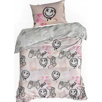 Povlečení Sada povlečení Eurofirany 140 x 200 cm bílá