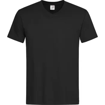 Pánské tričko Tričko s výstřihem do V Classic V-Neck Men black opal S