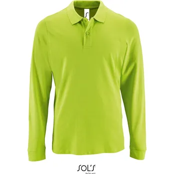 Pánská móda Pánské piqué polo s dlouhým rukávem Perfect LSL Men apple green XL