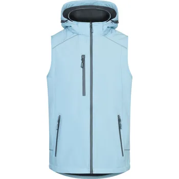 Pánská vesta Pánská 2-vrstvá softshellová vesta 7840 ice blue L