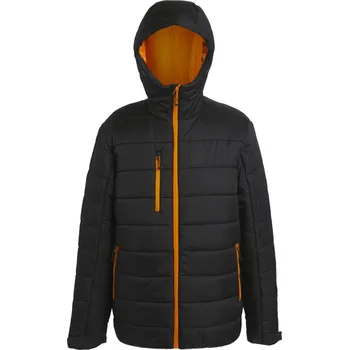 Dámská větrovka Thermo bunda "Navigate" black-orange pop S