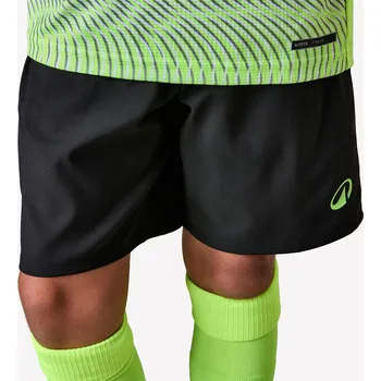 KIPSTA Dětské fotbalové kraťasy Viralto Kids 8 LET ČERNÁ