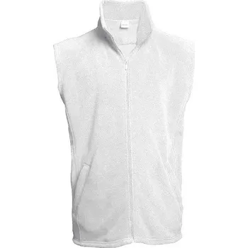 Pánská vesta Fleecová vesta Xfer bílá (WH) 3XL
