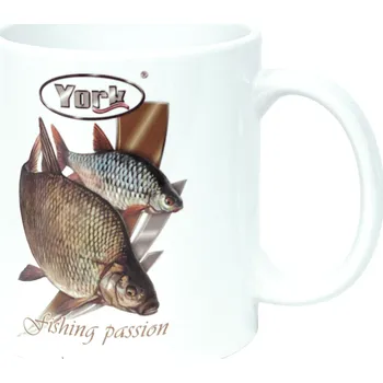 York hrnek s rybou „Fishing Passion" 250ml