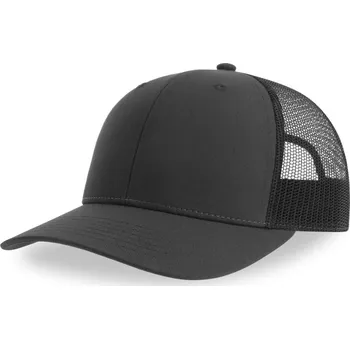Kšiltovka 6 panelová Trucker kšiltovka Bryce dark grey-black onesize