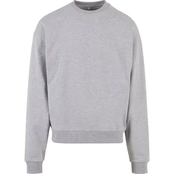Pánské oblečení Mikina z těžké bavlny BY 205 heather grey L