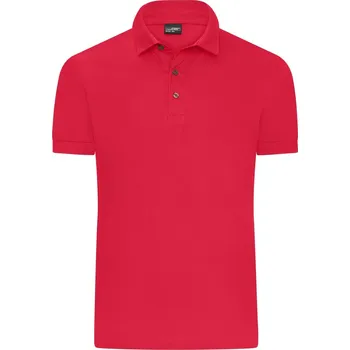 Pánské tričko Pánské žerzejové polo JN 1300 light red M