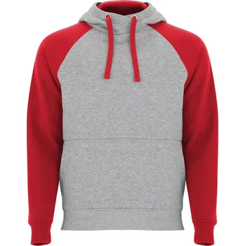 Dámská mikina Dětská mikina Badet melírová-červená (5860) 11