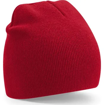 Pokrývka hlavy Pletená čepice "Recycled" B 44R classic red onesize