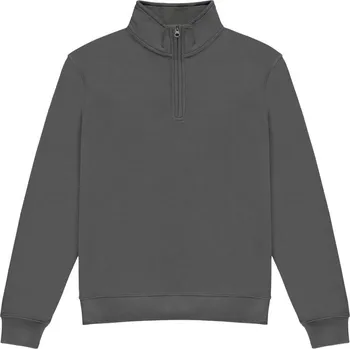 Dámská mikina Mikina s 1/4 zipem dark grey L