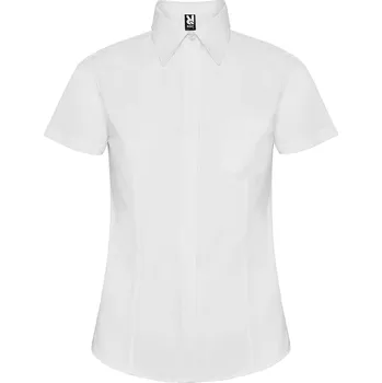 Dámská košile Dámská košile s krátkým rukávem Sofia bílá (01) XXL