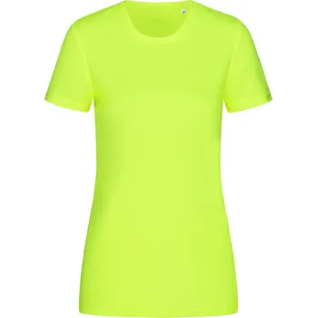 Dámské sportovní tričko Interlock Active-Dry Sports-T Women cyber yellow S