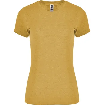 Dámské tričko Dámské tričko Fox hořčicová melírová (39) L