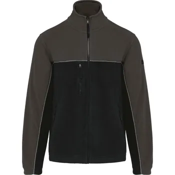 pracovní bunda Pracovní fleecová bunda WK 904 black-dark grey XS