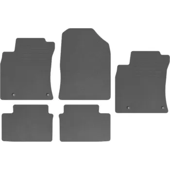 autokoberec Kobercové rohožky Edecor velurové 5 ks
