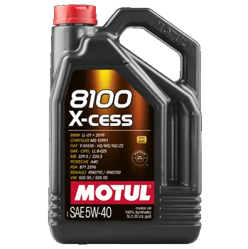 Motorový olej Motorový olej Motul 8100 X-CESS 5W-40, 5L