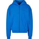 Mikina s kapucí z těžké bavlny BY 192 cobalt blue 5XL