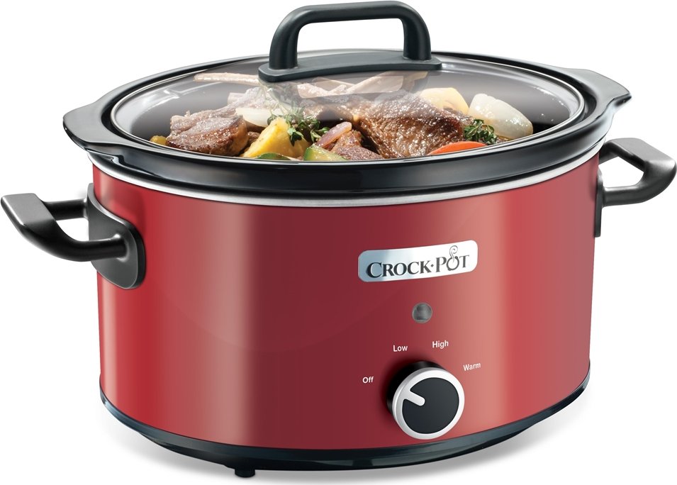 Pomalý hrnec Crockpot 3,5l NC červený (SCV400RD)