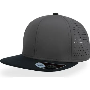 Kšiltovka 6 panelová kšiltovka "Bank" dark grey-black onesize