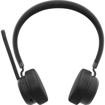 Sluchátka Lenovo 4XD1Q30302 Headset otevřená (On Ear) Bluetooth® stereo černá Redukce šumu mikrofonu headset, Vypnutí zvuku mikrofonu, regulace hlasitosti Počítače