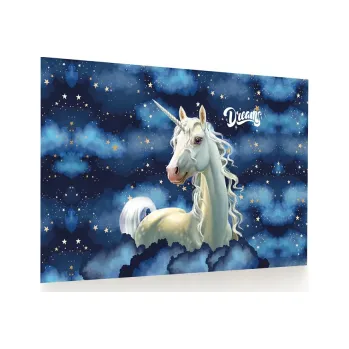 Pracovní podložka s obrázkem - Unicorn / 60 x 40 cm