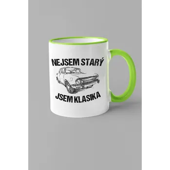 MMO Hrnek Jsem klasika 330 ml zelená