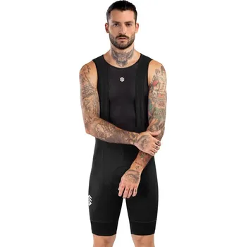 Cyklistické kalhoty SIROKO Pánské cyklistické kraťasy BX Resistance Černá 2XL ČERNÁ