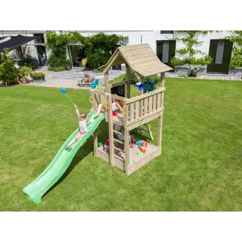 Dětské hřiště Blue Rabbit Dětské hřiště Pagoda 150 (hranoly 9x9 cm)