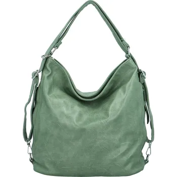 Kabelka Dámský kabelko/batoh zelený - Paolo bags Martins zelená