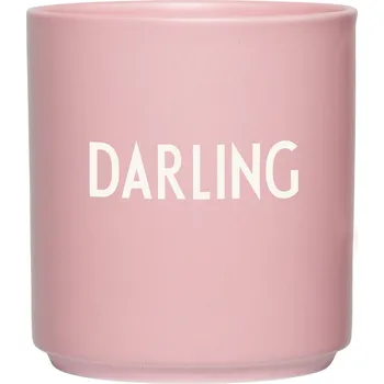 DESIGN LETTERS Porcelánový hrnek Darling Pink 300 ml