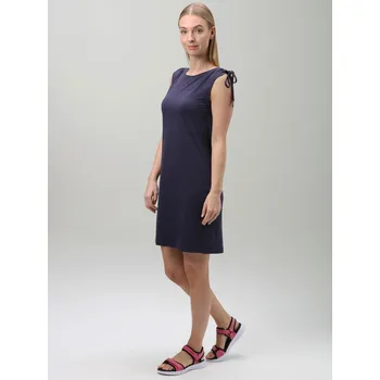 Dámské šaty Dámské šaty LOAP ASANURA TMAVĚ MODRÁ XS