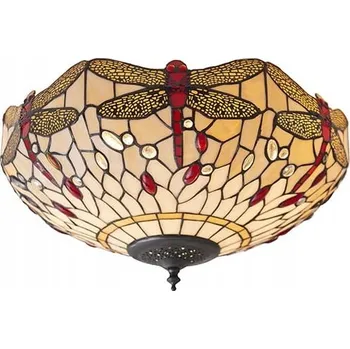 Stropní Svítidlo Dragonfly béžový (70723) Tiffany