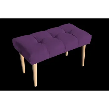 Taburet Eka Lavice Skam 40x40 cm Barva látky Trinity: (2311) Fialová