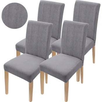 Potah na židli Potah na židli Ubieramy-meble šedý