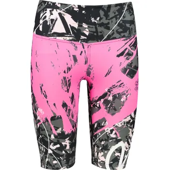 Dámské kalhoty Dámské legíny nad kolena premium ALTISPORT VOJ/ALW018LEG02 ČERNORŮŽOVÁ XXL