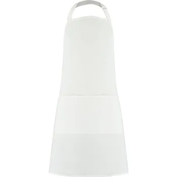 Pracovní zástěra Bargear Zástěra za krk KK518 White 89 x 92 cm