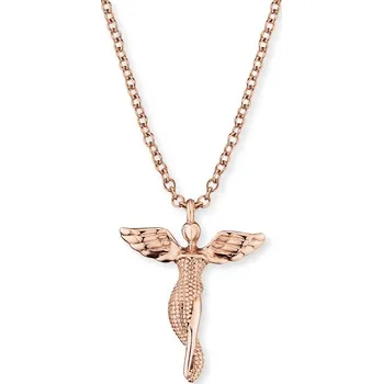 Náhrdelník ŠPERKY-NM, Stříbrný náhrdelník anděl růžový Engelsrufer ERN-LILANGEL-R Délka náhrdelníku: 45 cm