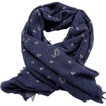 Šála Mareb Elegantní šátek v granátové barvě