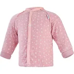 Little Angel kabátek podšitý Outlast® - starorůžová kytičky/sv.broskvová Velikost: 62