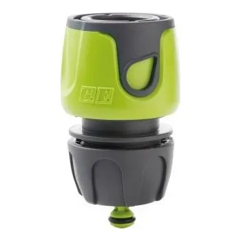 Hadicová spojka Hadicová rychlospojka "SOFT TOUCH" 3/4", AQUASTOP, Lime (Hadicová rychlospojka "SOFT TOUCH" 3/4", AQUASTOP, Lime)