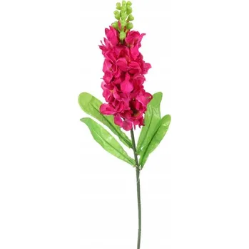 umělá květina Větvička umělé levkonie růžová 55 cm Květiny do Květináče Na Parapet