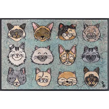 wash+dry Interiérová rohožka Glückskatzen 50x75 cm Rozmer: 50x75 cm