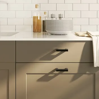 Nábytkové kování vidaXL Nábytkové úchytky 20 ks 64 mm nerezová ocel [3203635] Barva: Černá